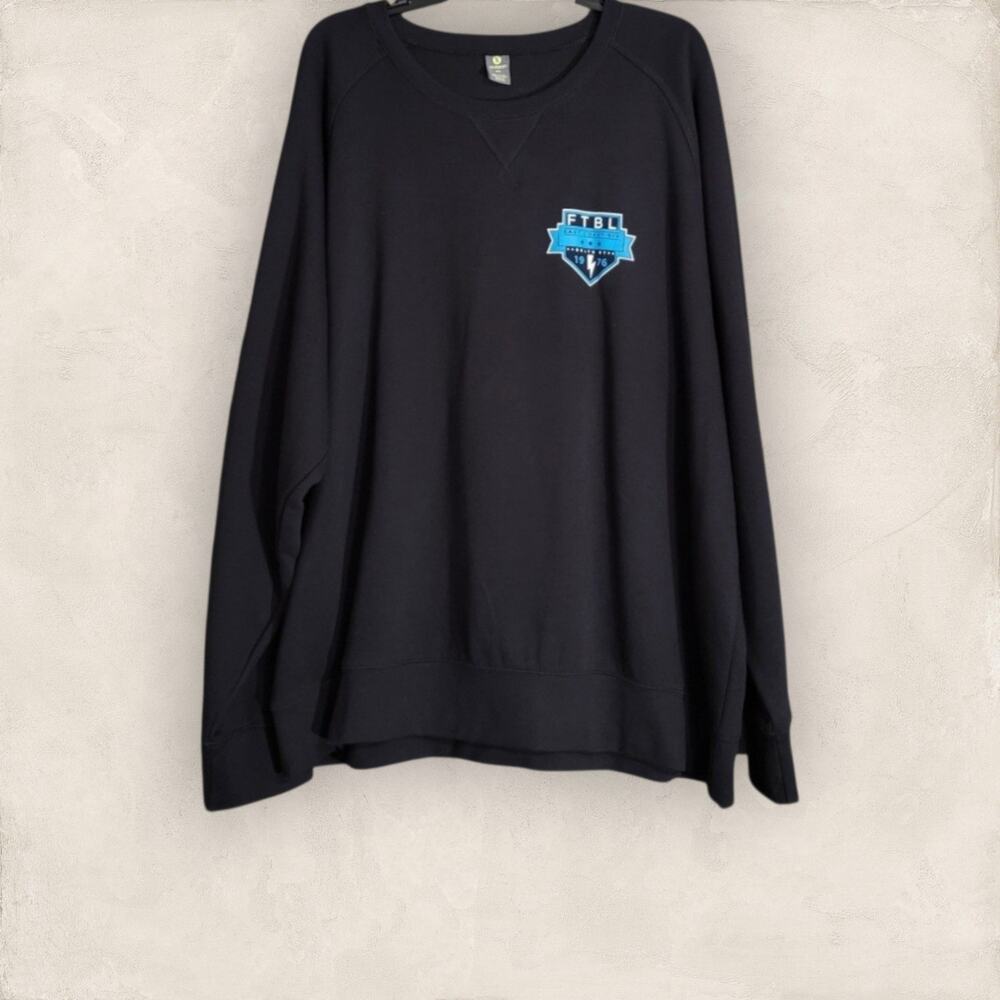 Vintage Xersion Black Pullover Sweater Football East Coast Division XX-Large